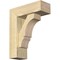 Ekena Millwork Balboa Block Rough Sawn Bracket w/ Offset Brace, Douglas Fir, 6"W x 16"D x 20"H BKT0604X16X20BOA05RDF - alternate 1